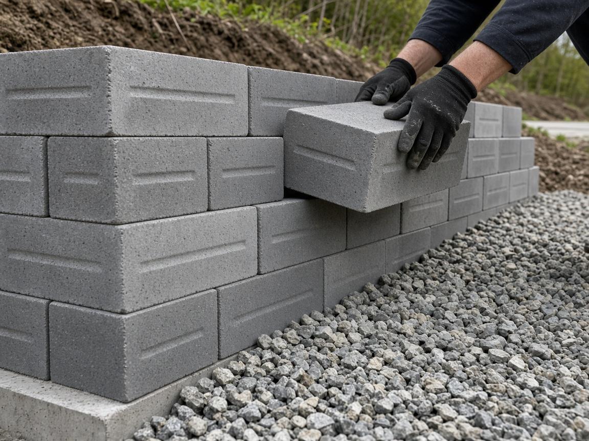 Concrete Block Retaining Walls in Abbotsford BC